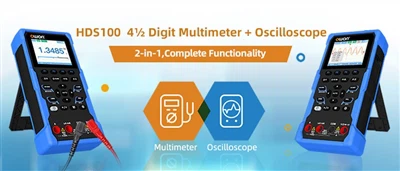 Master With Precision|OWON lança multímetro osciloscópio multifuncional HDS120
