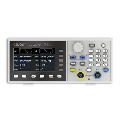 Gerador de forma de onda arbitrária CH série DGE2000 2-CH